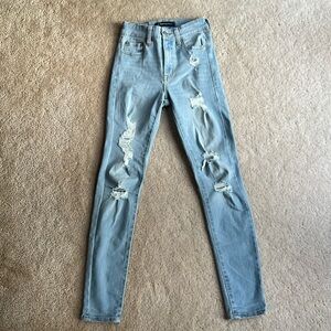 Aeropostale High Rise Jegging Size 00 Short